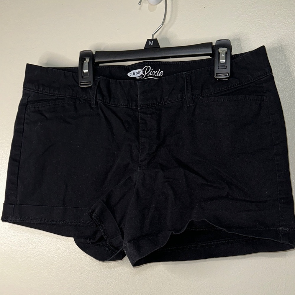 Old Navy Pixie Women's Black Jean Shorts